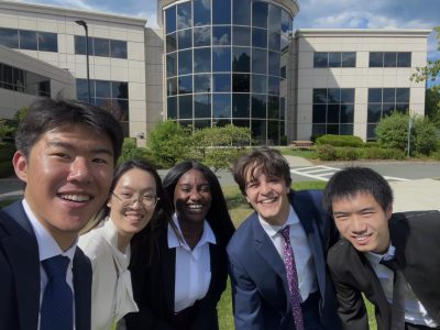 Group photo of the Advanced Technology Solutions interns at ISO New England (ISO-NE)